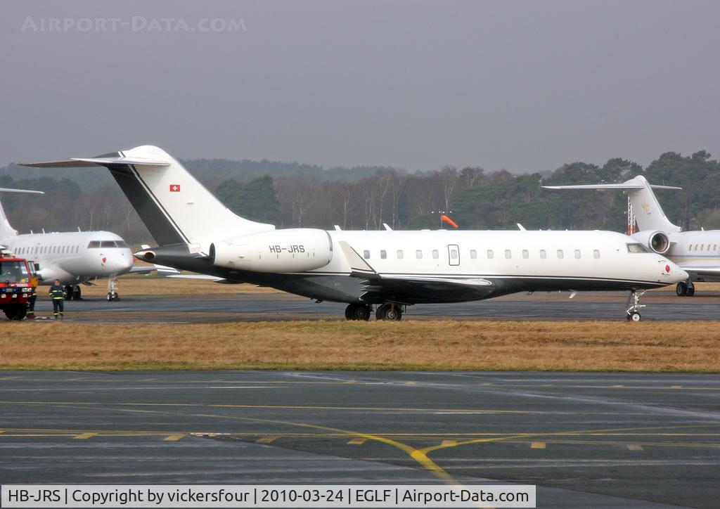 HB-JRS, 2005 Bombardier BD-700-1A11 Global Express C/N 9174, Albinati Aeronautics