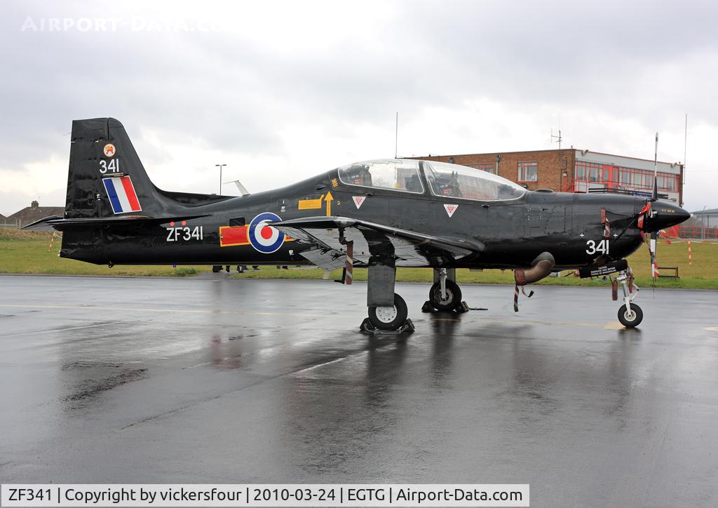 ZF341, 1991 Short S-312 Tucano T1 C/N S105/T76, Royal Air Force Tucano T1 (c/n S105/T76). Operated by 207 (R) Squadron.