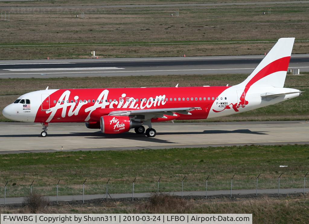 F-WWBG, 2010 Airbus A320-216 C/N 4263, C/n 4263 - To be 9M-AHX