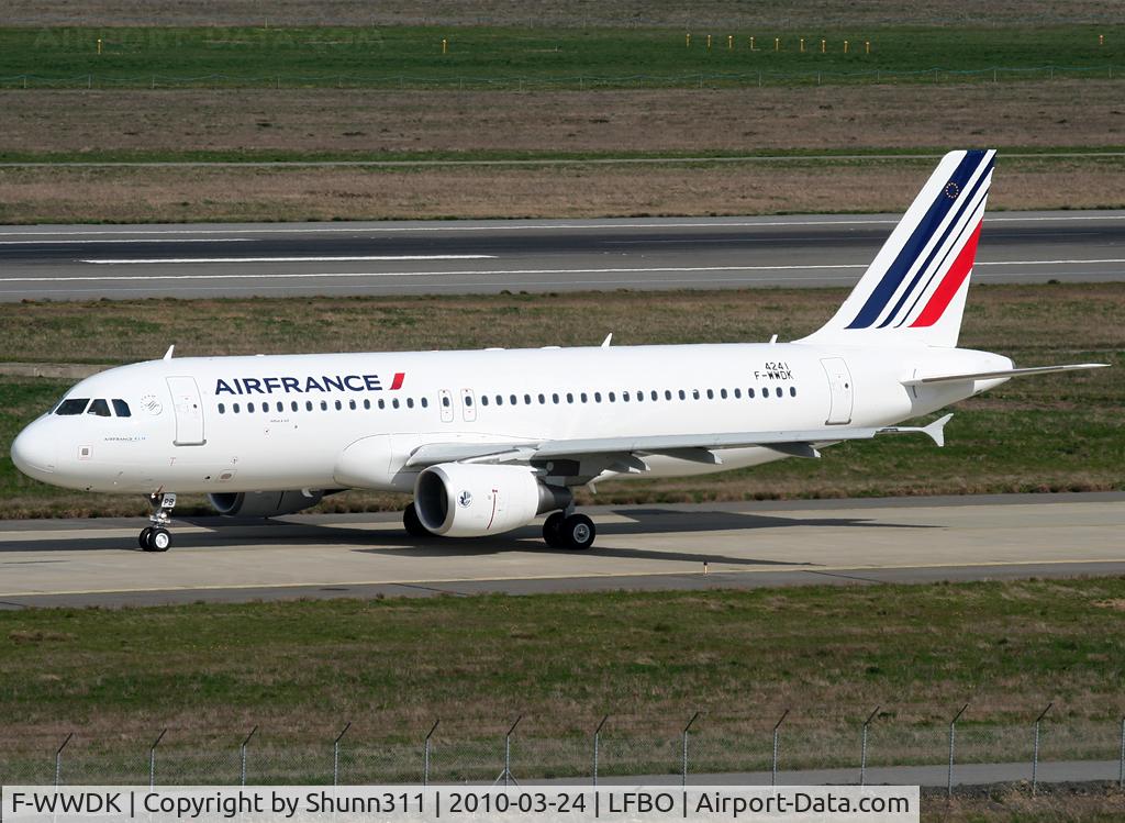 F-WWDK, 2010 Airbus A320-214 C/N 4241, C/n 4241 - To be F-HEPB