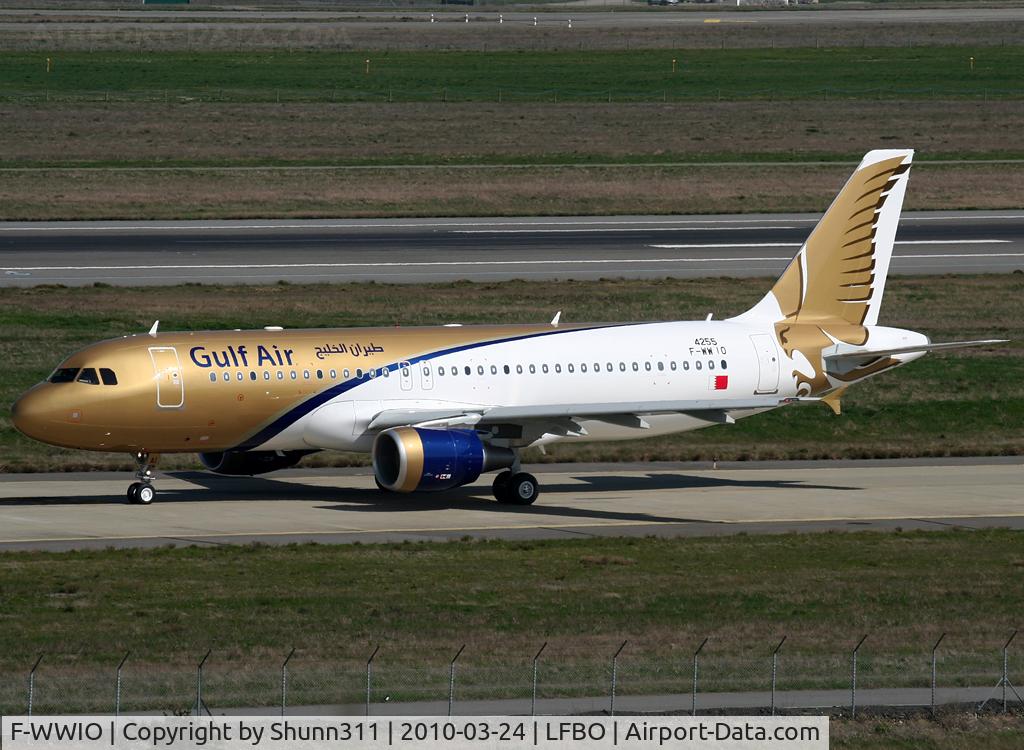 F-WWIO, 2010 Airbus A320-214 C/N 4255, C/n 4255 - To be A9C-AI