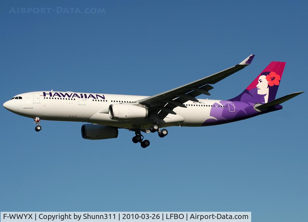 F-WWYX, Airbus A330-343X C/N 1000, C/n 1104 - To be N380HA