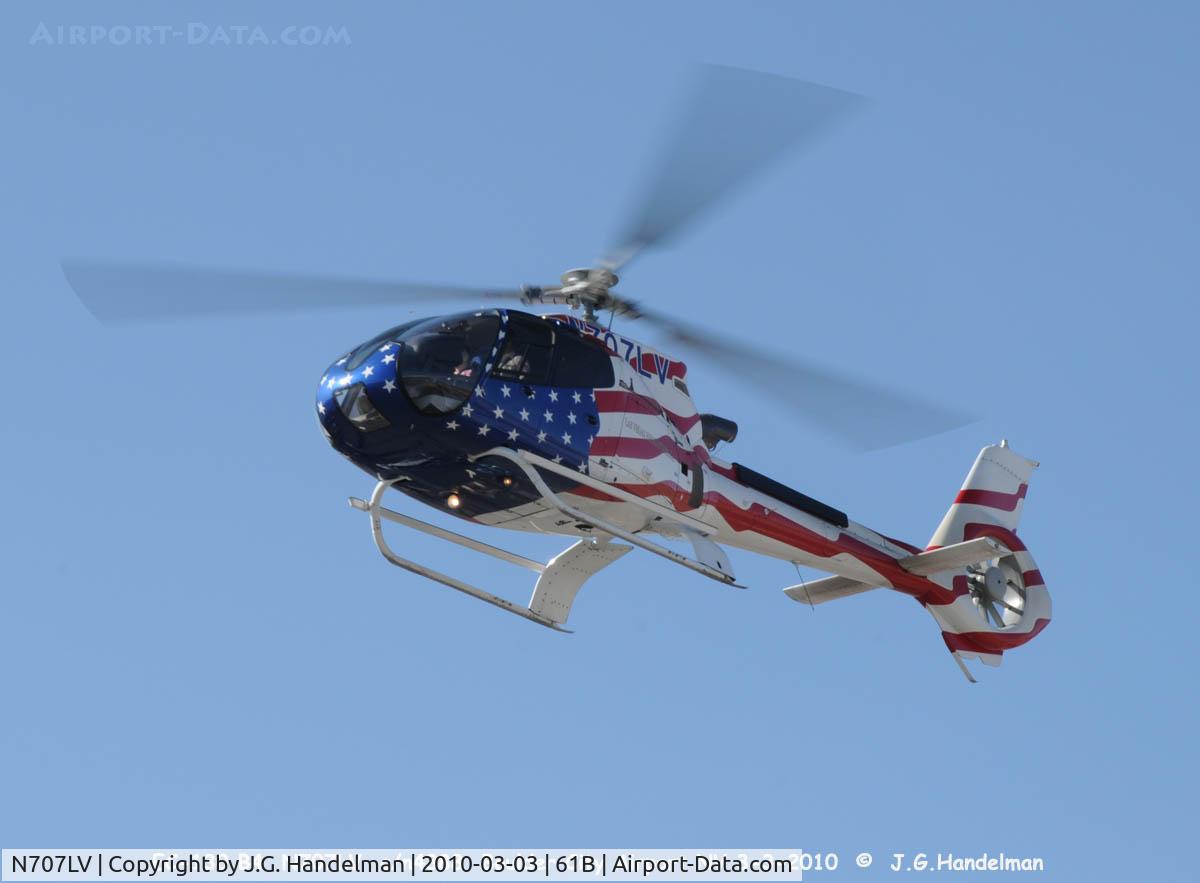 N707LV, 2008 Eurocopter EC-130B-4 (AS-350B-4) C/N 4388, 707LV on final