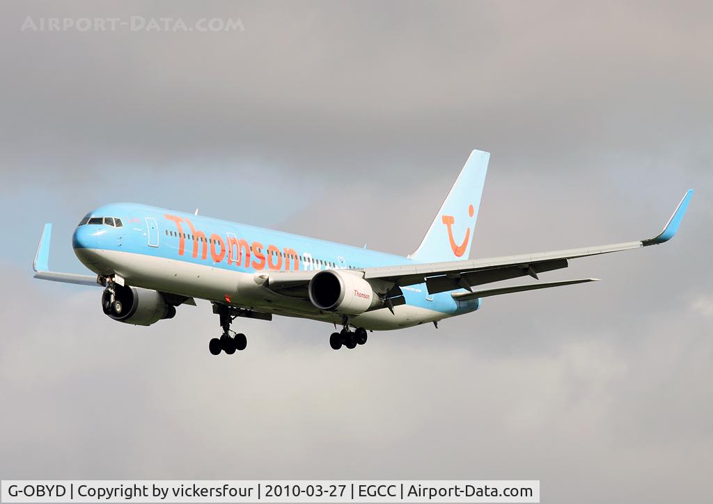 G-OBYD, 1997 Boeing 767-304/ER (BCF) C/N 28042, Thomson Airways