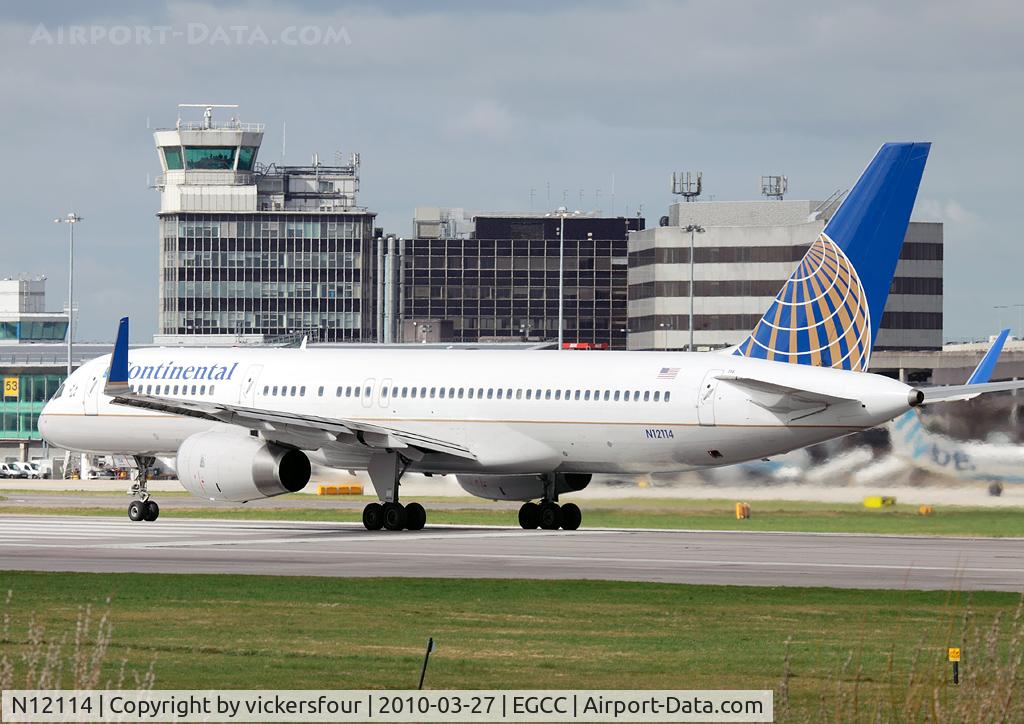 N12114, 1995 Boeing 757-224 C/N 27556, Continental Airlines