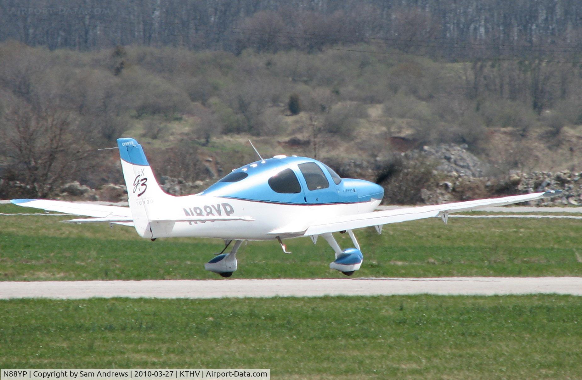N88YP, 2007 Cirrus SR22 G3 GTSX Turbo C/N 2584, Leaping into the air