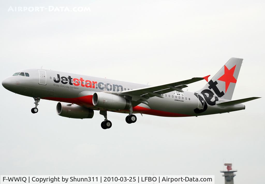 F-WWIQ, 2010 Airbus A320-232 C/N 4257, C/n 4257 - To be VH-VGV