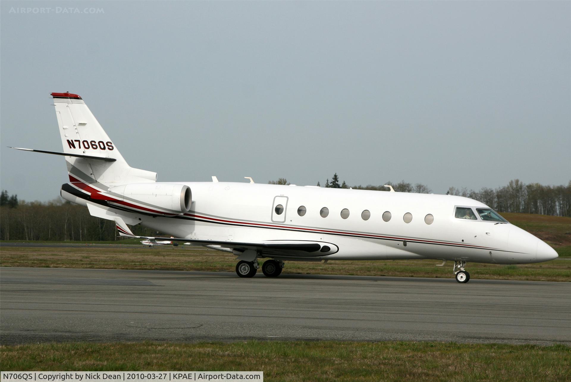 N706QS, 2006 Israel Aircraft Industries Gulfstream 200 C/N 131, KPAE
