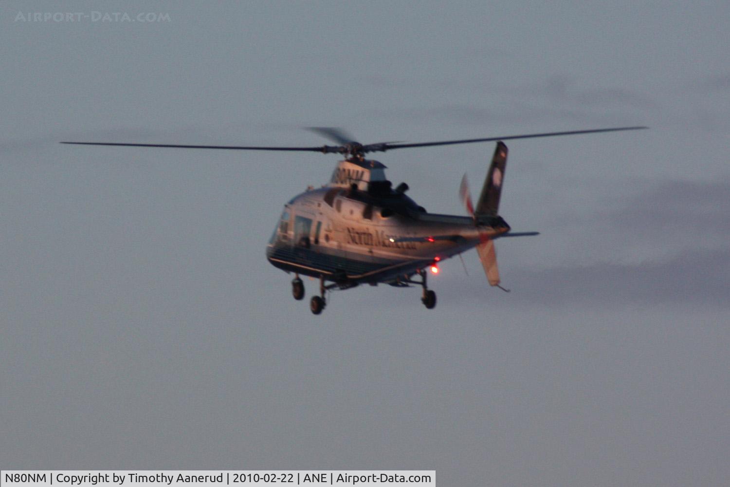 N80NM, 1985 Agusta A109A II C/N 7327, 1985 Agusta Spa A109A II, c/n: 7327