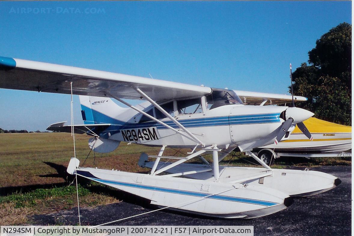 N294SM, Maule M-7-235B Super Rocket C/N 23060C, Maule M-7 on straight floats