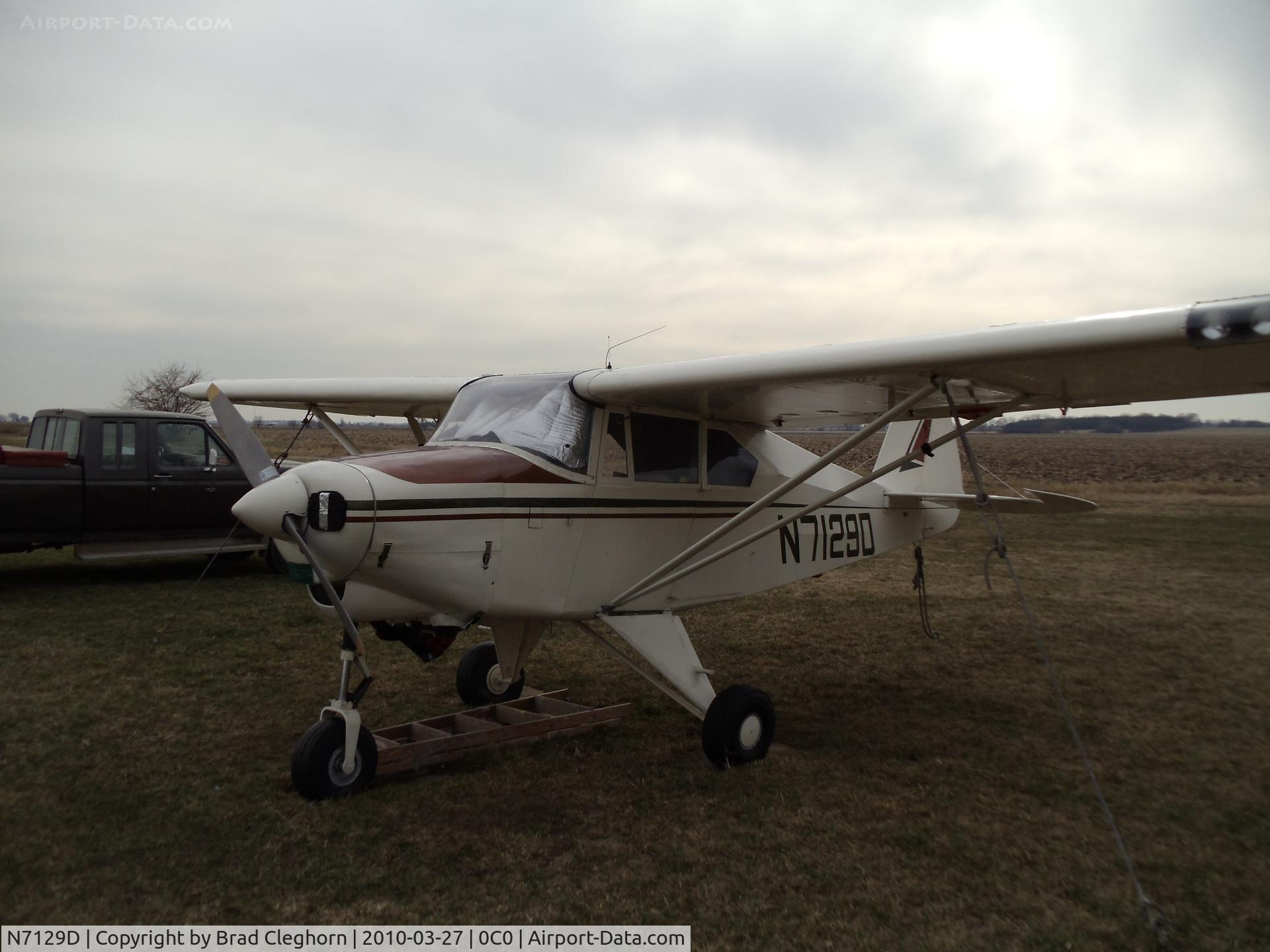 N7129D, 1959 Piper PA-22-150 C/N 22-4989, Piper Tri Pacer
