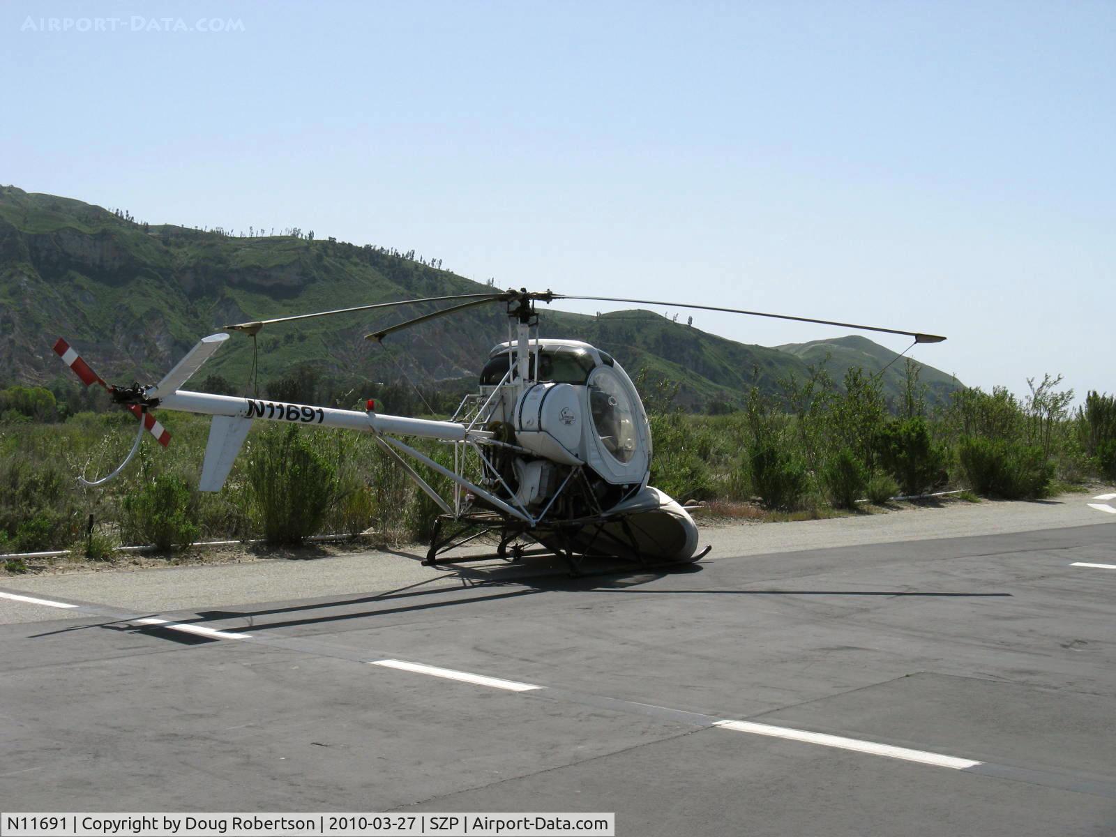 N11691, Schweizer 269C C/N S-1486, Schweizer 300C (269C), Lycoming HIO-360-D1A derated from 225 Hp to 190 Hp