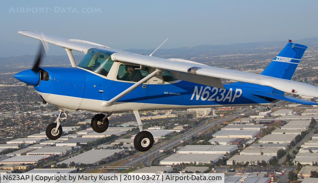 N623AP, 1969 Cessna 150J C/N 15070915, Slow flight over Carson