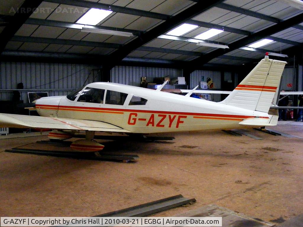 G-AZYF, 1968 Piper PA-28-180 Cherokee C/N 28-5227, Privately owned