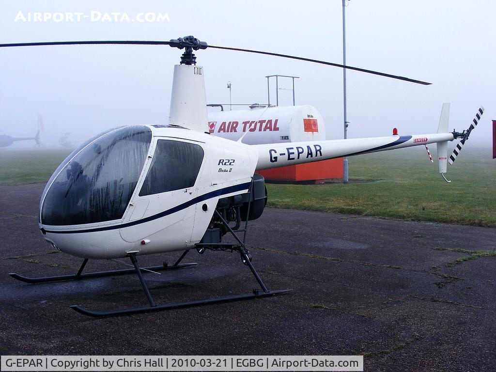 G-EPAR, 1998 Robinson R22 Beta C/N 2781, Jepar Rotorcraft