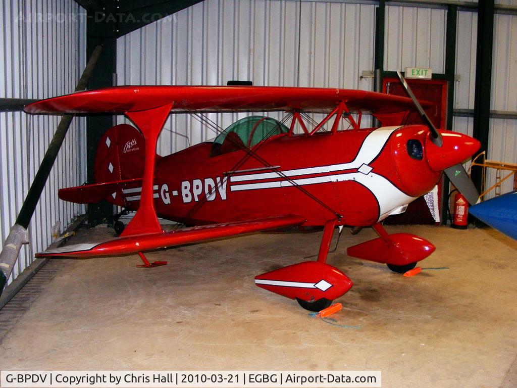 G-BPDV, 1970 Pitts S-1S Special C/N 27P, Privately owned
