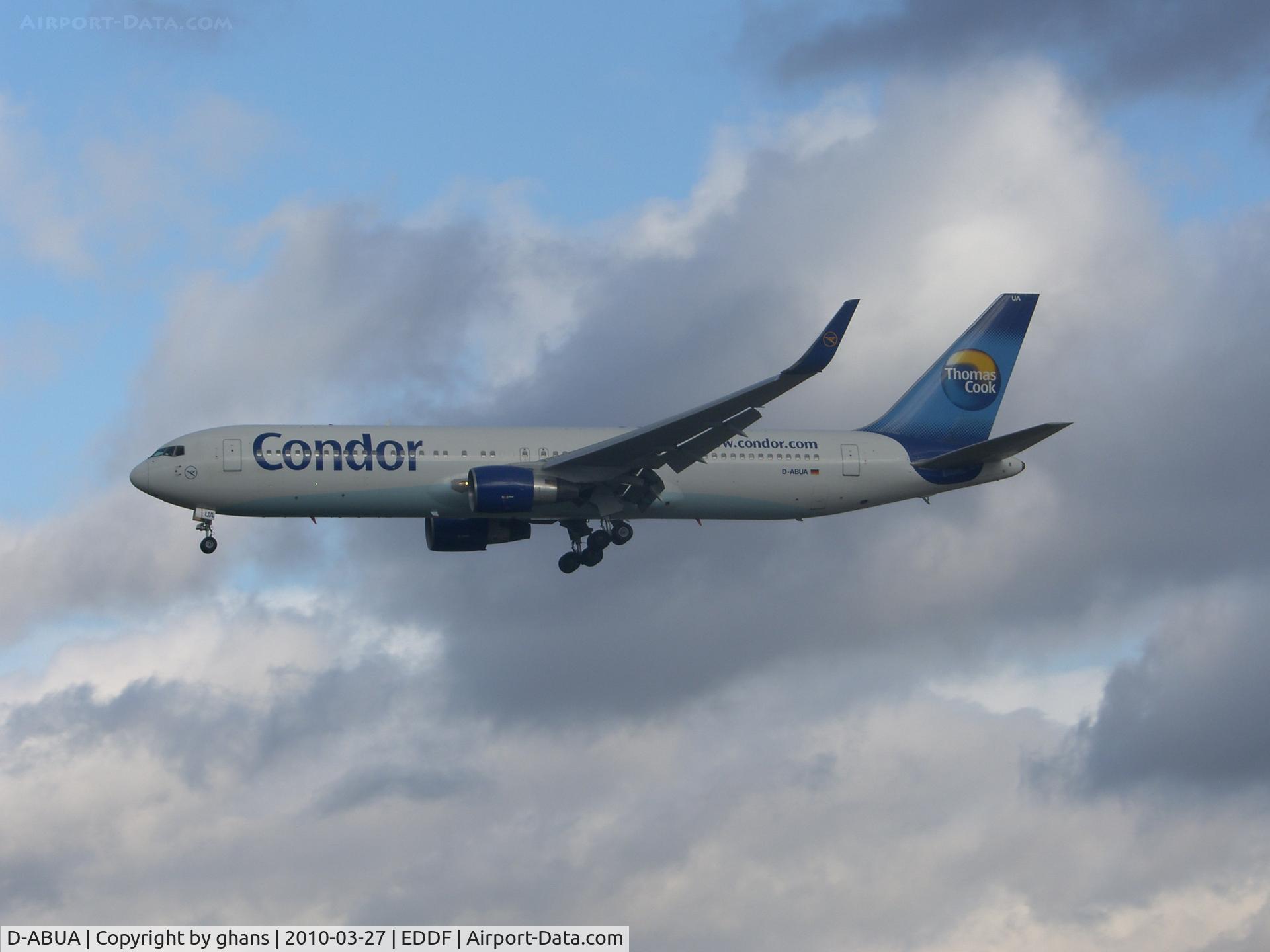 D-ABUA, 1992 Boeing 767-330/ER C/N 26991, More and more 767's are fitted with winglets