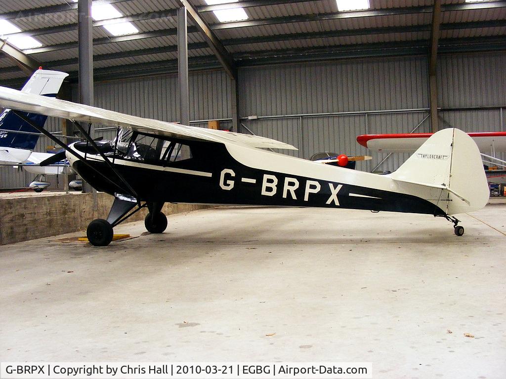 G-BRPX, 1945 Taylorcraft BC-12D Twosome C/N 6462, Privately owned