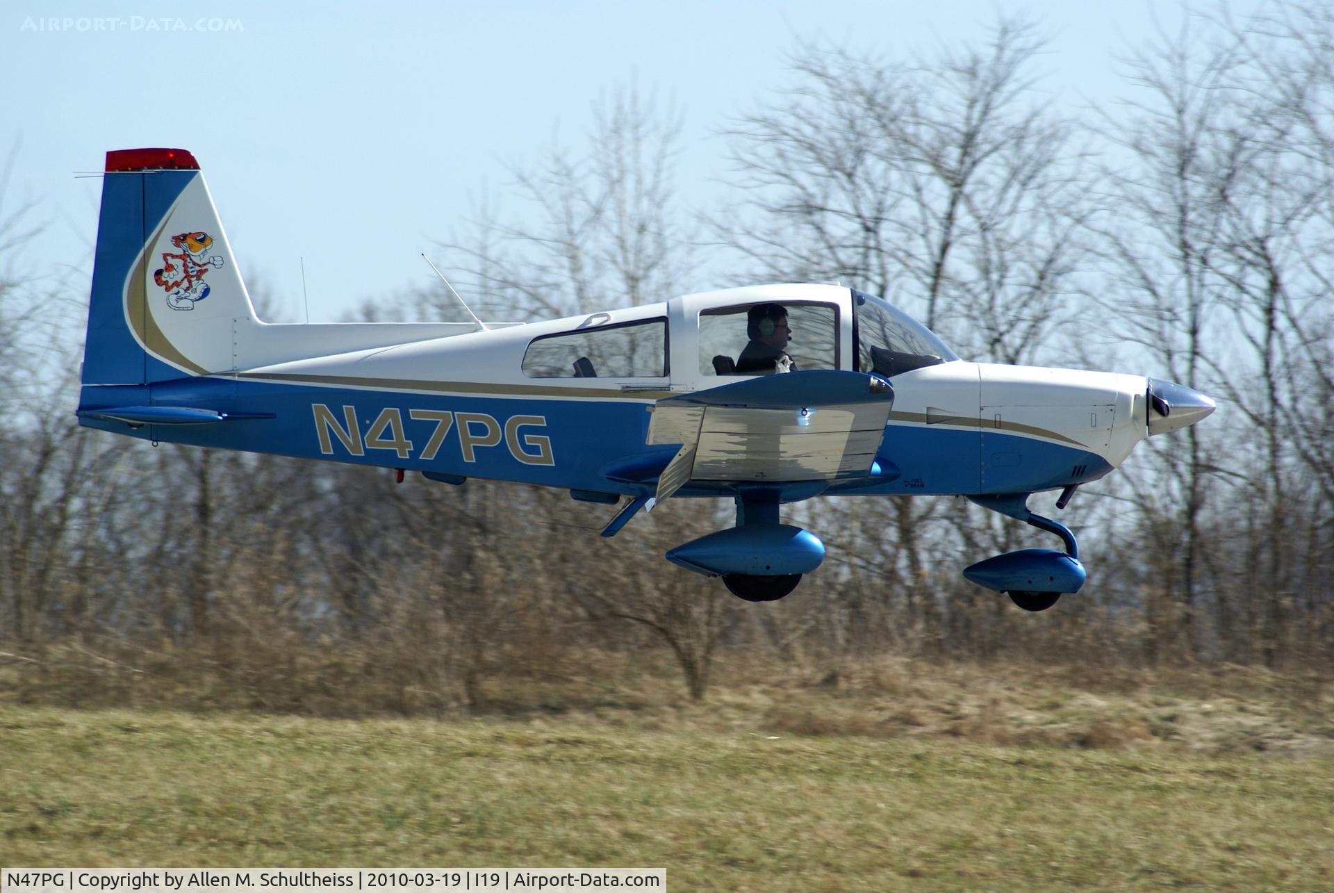 N47PG, 1977 Grumman American AA-5A Cheetah C/N AA5A0340, 1977 Grumman AA-5A