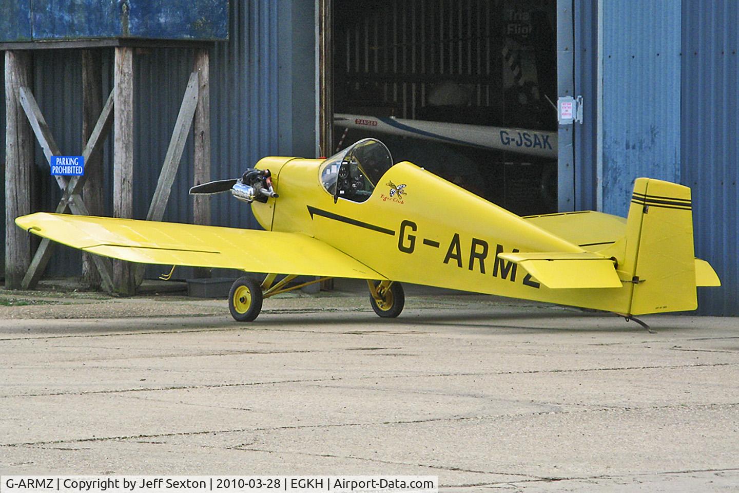 G-ARMZ, 1961 Rollason Druine D.31 Turbulent C/N PFA 565, Parked at Lashenden/Headcorn UK