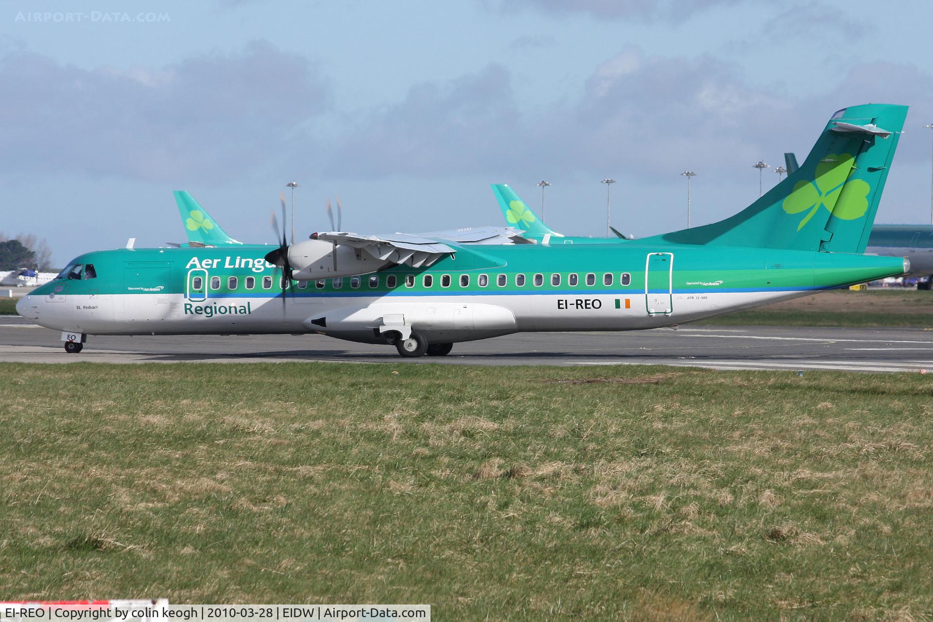 EI-REO, 2008 ATR 72-212A C/N 787, Aer Lingus Regional