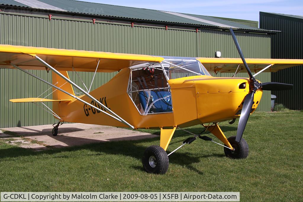 G-CDKL, 2005 Reality Escapade 912(2) C/N BMAA/HB/359, Reality Escapade 912 at Fishburn Airfield in 2009.