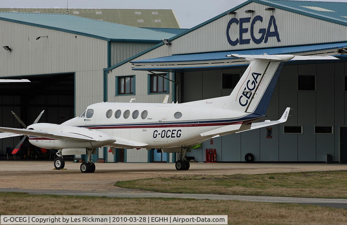 G-OCEG, 1980 Beech B200 King Air C/N BB-588, Beech B200