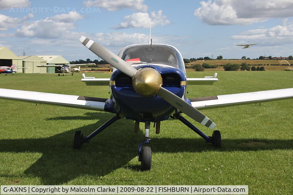 G-AXNS, 1969 Beagle B-121 Pup Series 2 (Pup 150) C/N B121-110, Beagle B-121 Pup Series 2 at Fishburn Airfield in 2009.