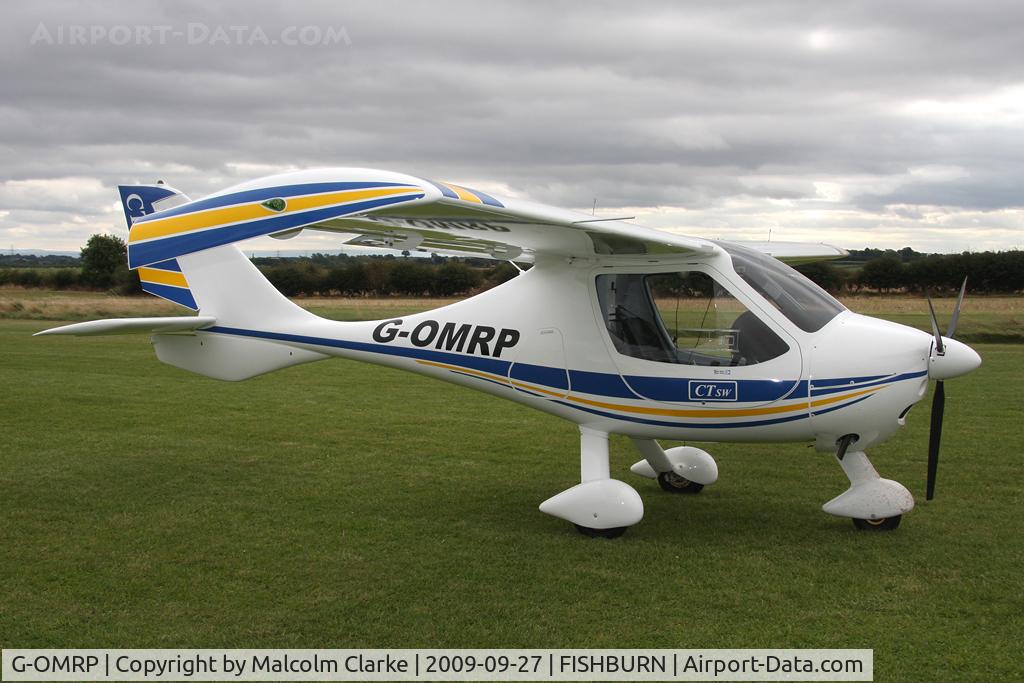 G-OMRP, Flight Design CTSW C/N 8397, Flight Design CT-SW at Fishburn Airfield in 2009.