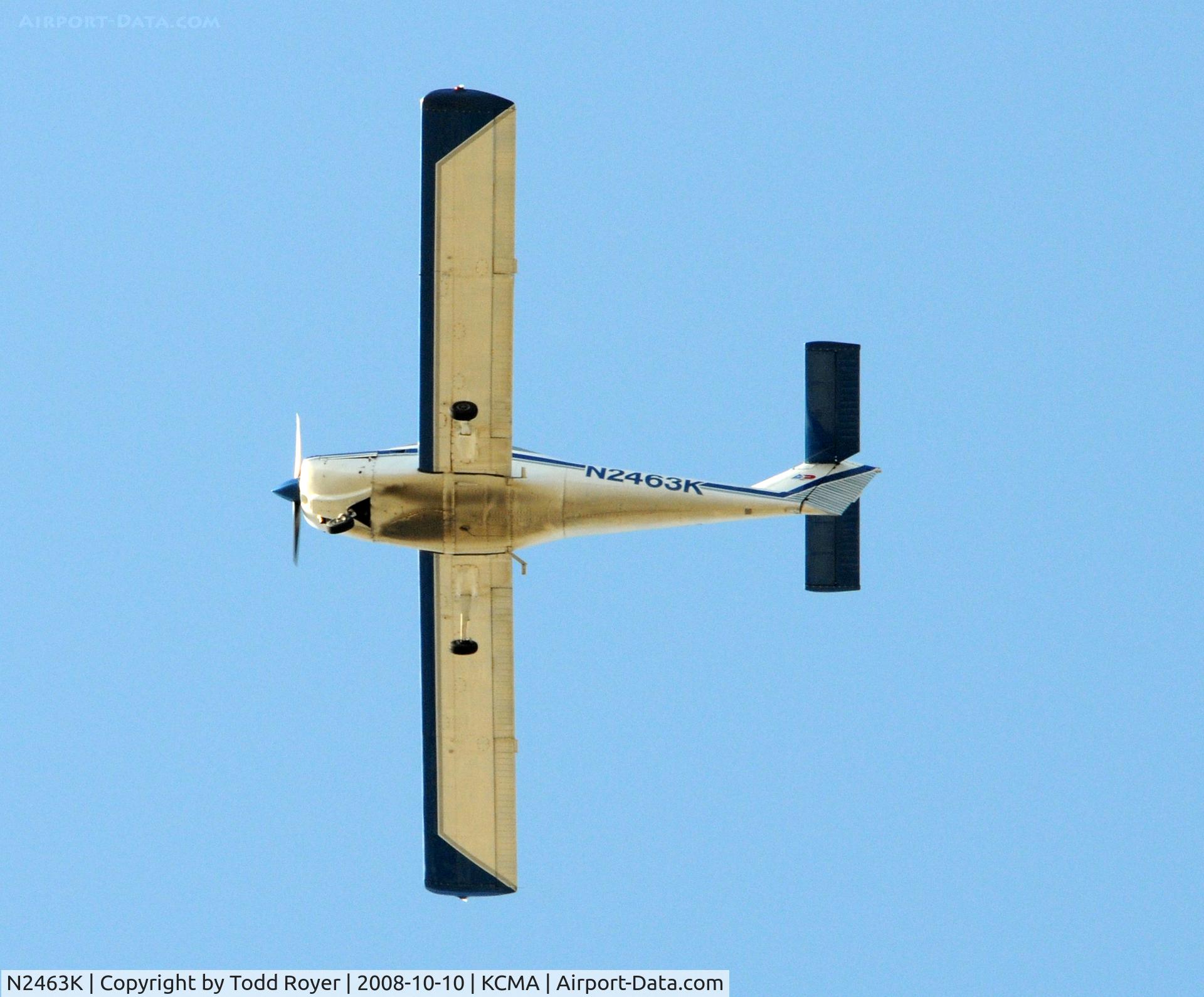 N2463K, 1979 Piper PA-38-112 Tomahawk C/N 38-79A0647, From the backyard