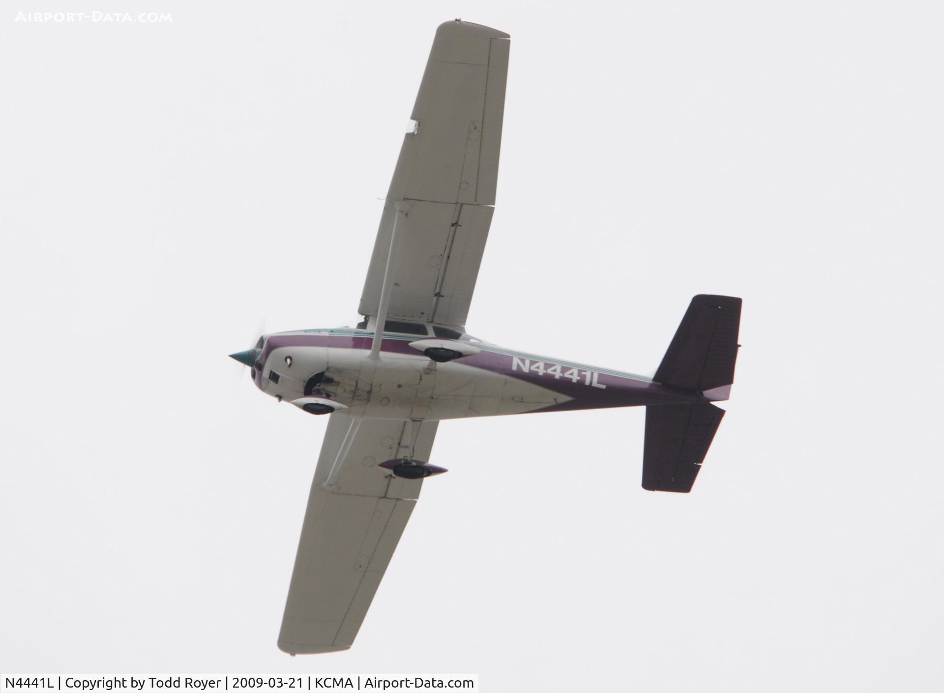 N4441L, 1966 Cessna 172G C/N 17254534, From the backyard