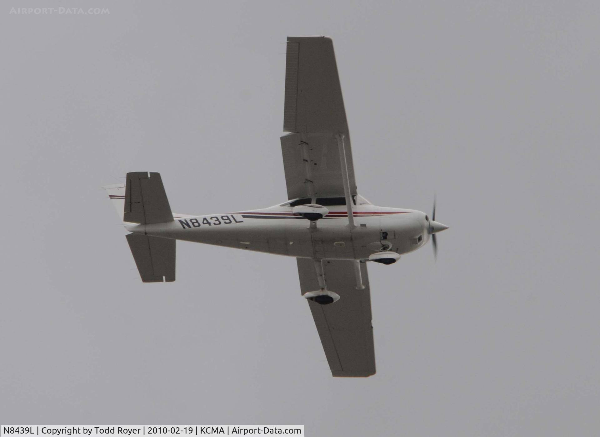 N8439L, 1968 Cessna 182S Skylane C/N 18280622, From the backyard