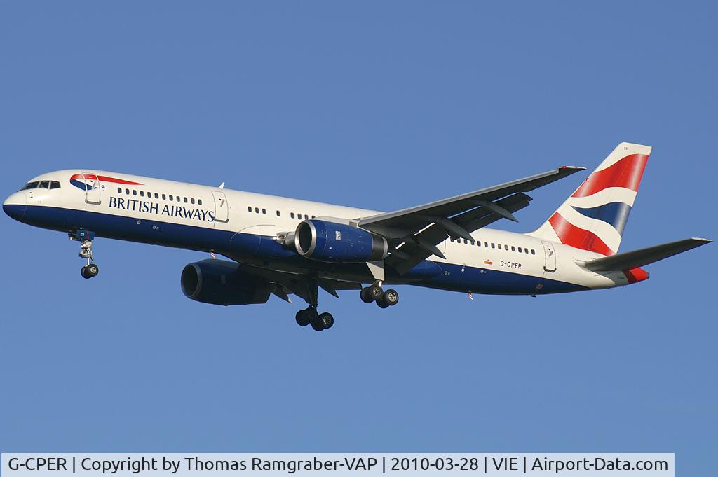 G-CPER, 1997 Boeing 757-236 C/N 29113, British Airways Boeing 757-200