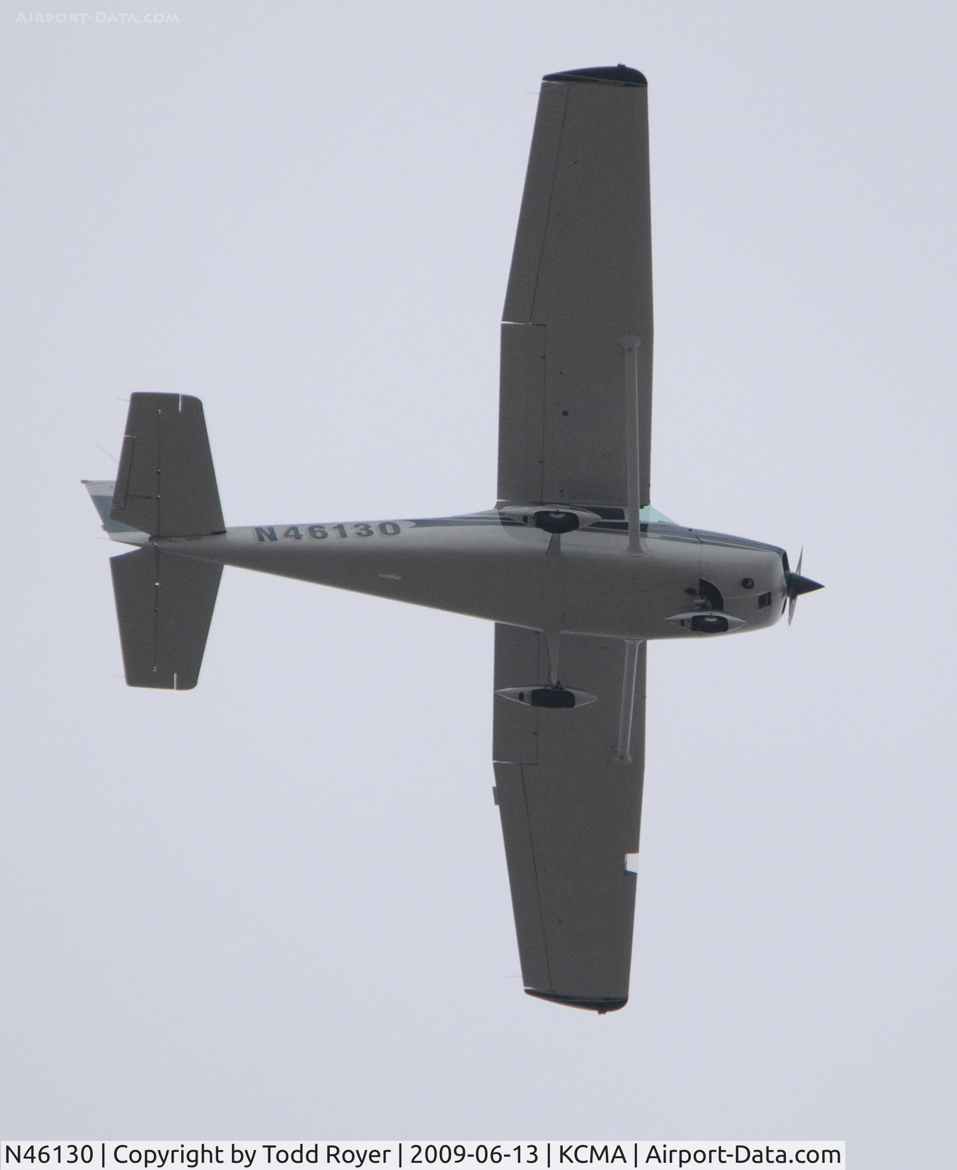 N46130, 1968 Cessna 172I C/N 17257061, From the backyard