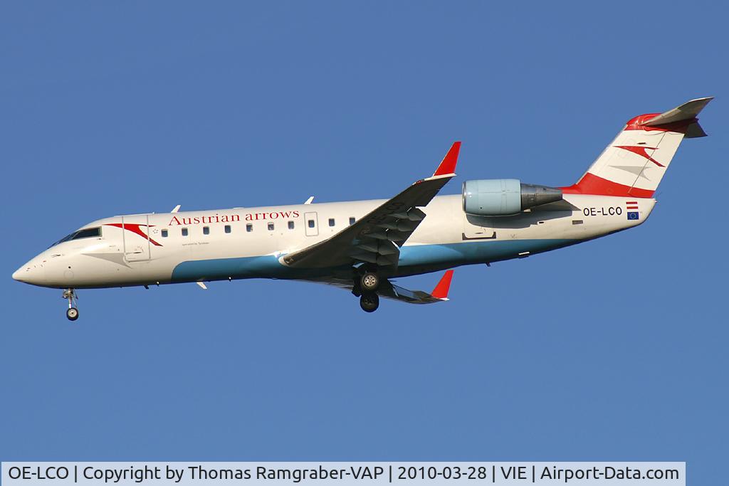 OE-LCO, 2000 Canadair CRJ-200LR (CL-600-2B19) C/N 7371, Austrian Arrows Canadair Regionaljet