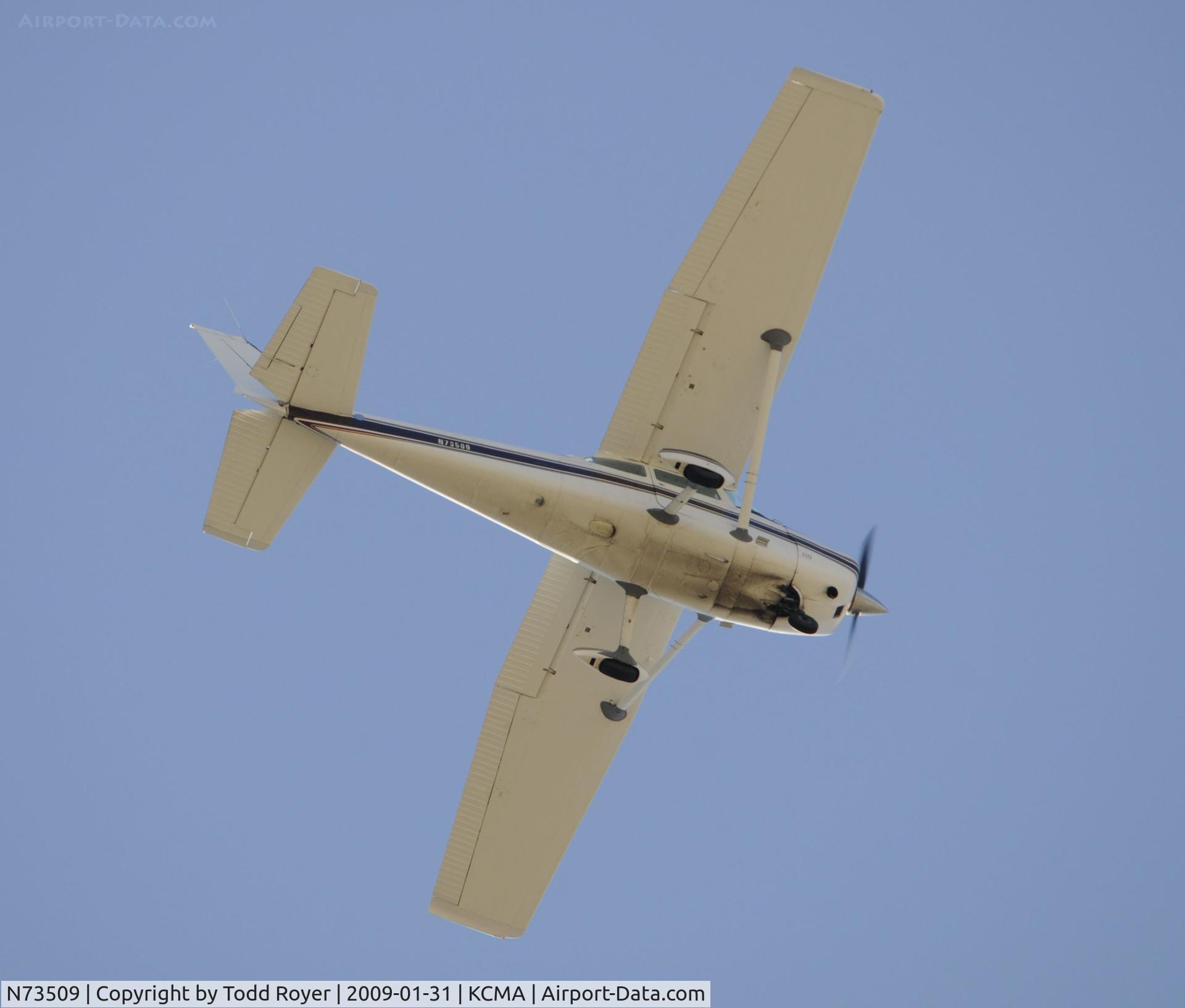 N73509, Cessna 172M C/N 17267518, From the backyard