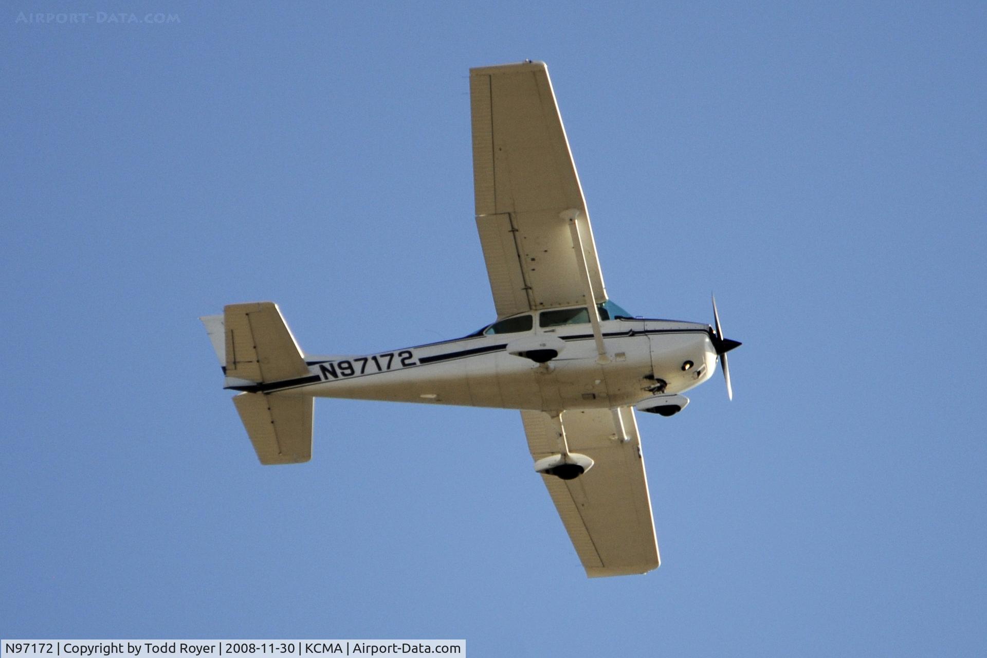 N97172, 1984 Cessna 172P C/N 17276162, From the backyard