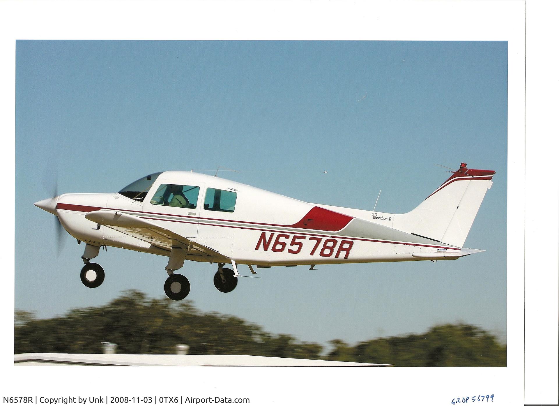N6578R, 1974 Beech B19 Sport 150 C/N MB-729, Elm Creek Airpark Texas