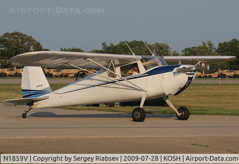 N1859V, 1947 Cessna 140 C/N 14038, EAA AirVenture 2009