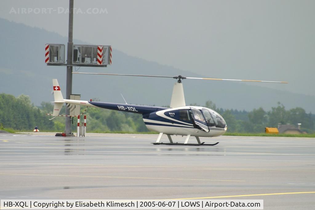 HB-XQL, 1997 Robinson R44 C/N 0408, at Salzburg Airport