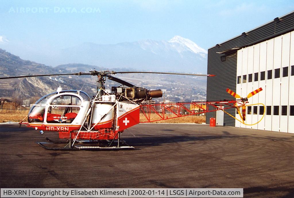 HB-XRN, 1972 Aerospatiale SA-315B Lama C/N 2309, at Sion Airport