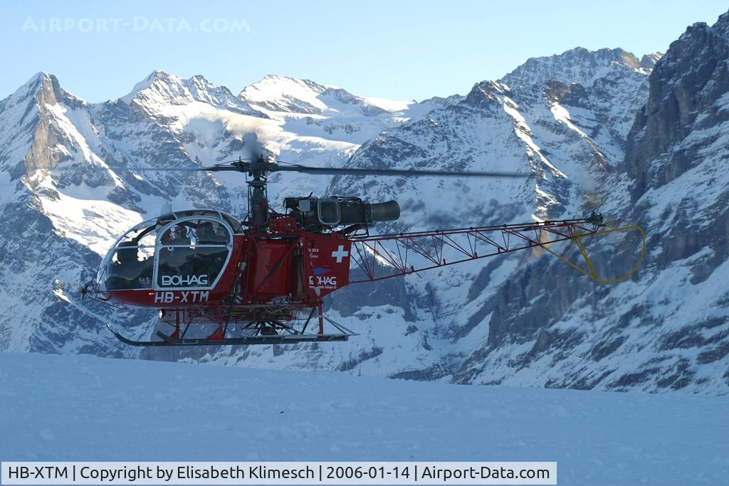 HB-XTM, 1984 Aerospatiale SA-315B Lama C/N 2654, at Lauberhorn