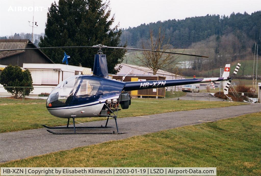 HB-XZN, 1993 Robinson R22 Beta C/N 2332, at Beromuenster