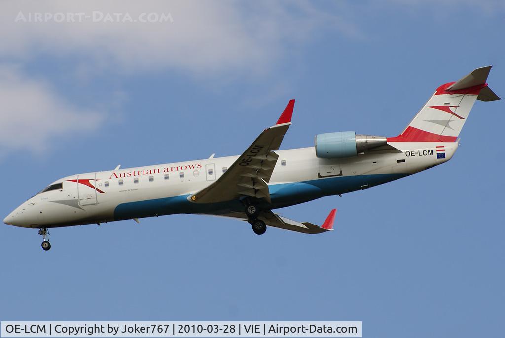 OE-LCM, 1997 Canadair CRJ-200LR (CL-600-2B19) C/N 7205, Austrian arrows Canadair Regional Jet CRJ200LR