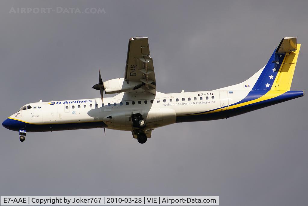 E7-AAE, 1995 ATR 72-212A C/N 465, BH Airlines Aerospatiale ATR-72-212