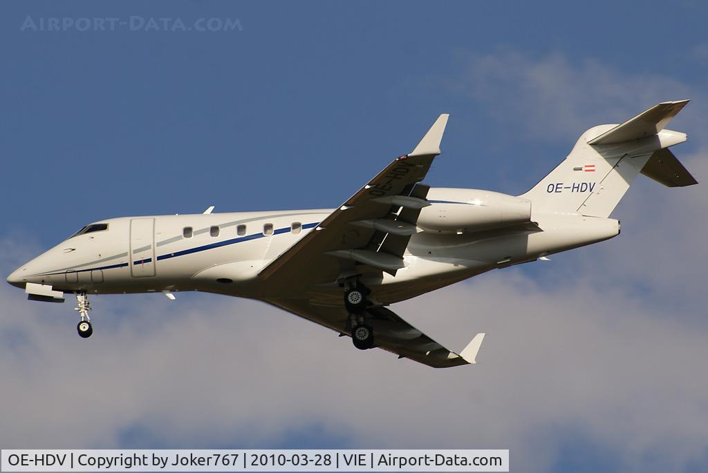 OE-HDV, 2009 Bombardier Challenger 300 (BD-100-1A10) C/N 20261, Amira Air Bombardier BD-100-1A10 Challenger 300