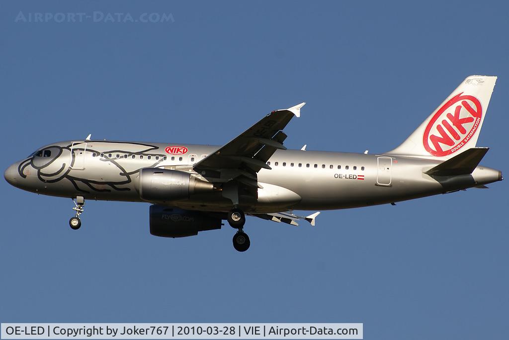 OE-LED, 2008 Airbus A319-112 C/N 3407, NIKI Airbus A319-112