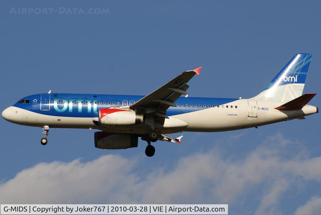 G-MIDS, 2001 Airbus A320-232 C/N 1424, British Midland (BMI) Airbus A320-232