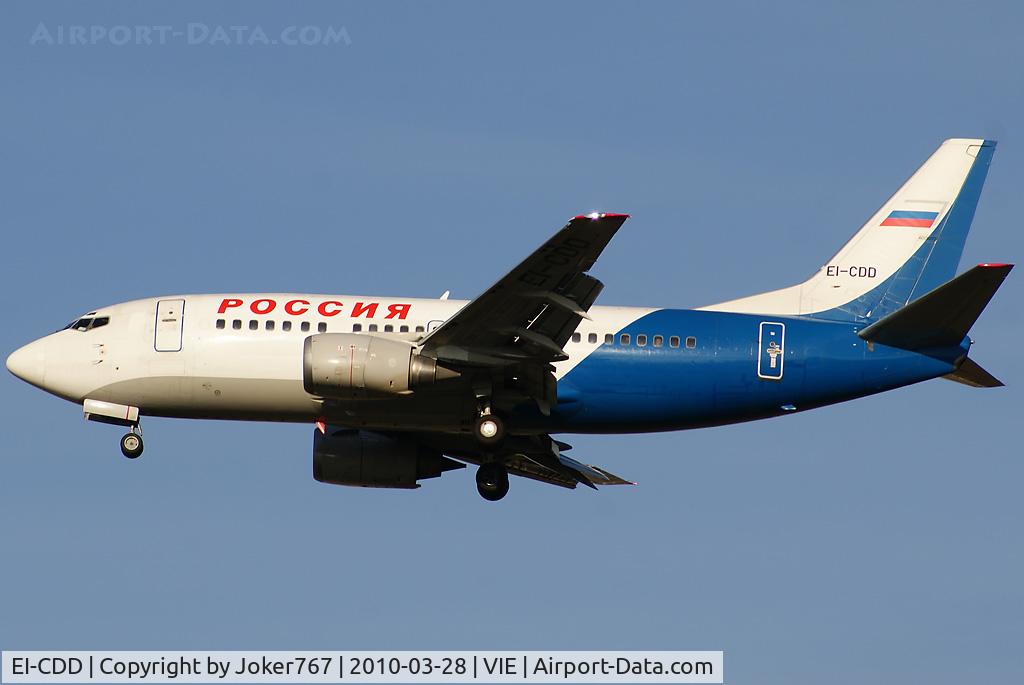 EI-CDD, 1991 Boeing 737-548 C/N 24989/1989, Rossiya Boeing 737-548