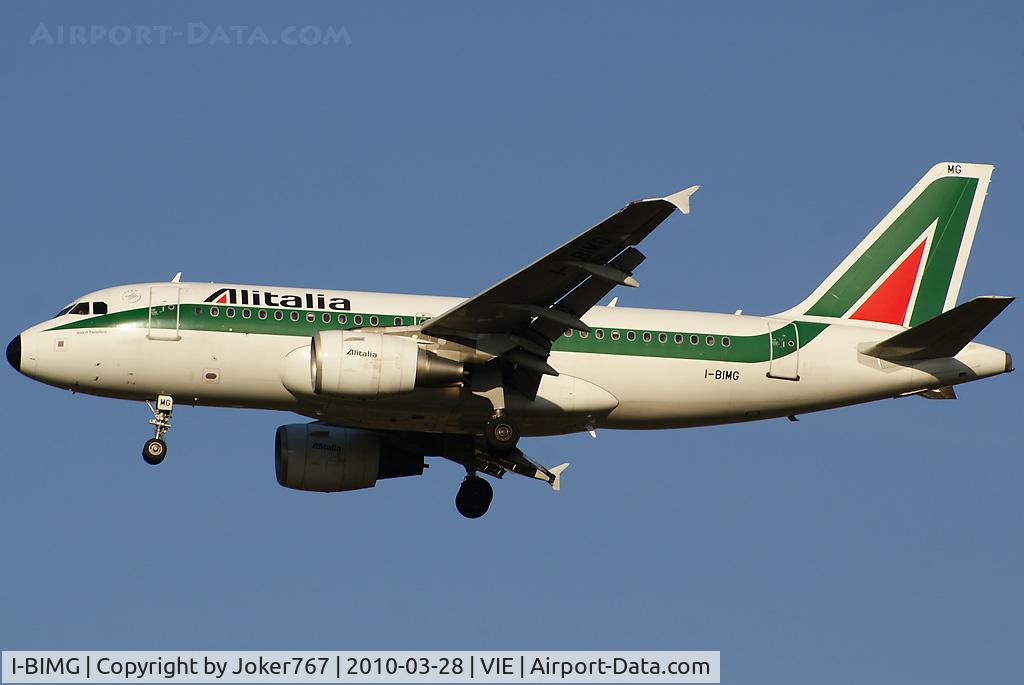 I-BIMG, 2003 Airbus A319-112 C/N 2086, Alitalia Airbus A319-112